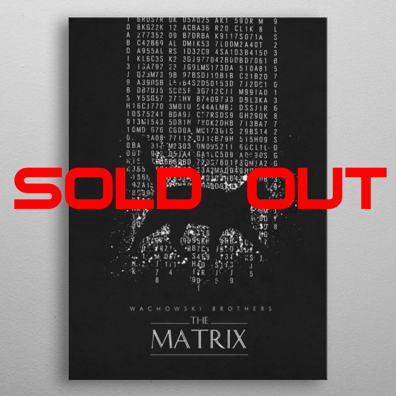 Displate Metall-Poster "Matrix" *AUSVERKAUFT*